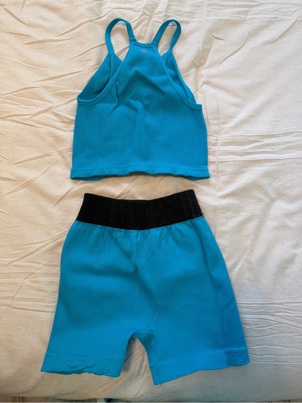 FP Movement Ribbed Two-Piece Active Set - Teal - Picture 2 of 2